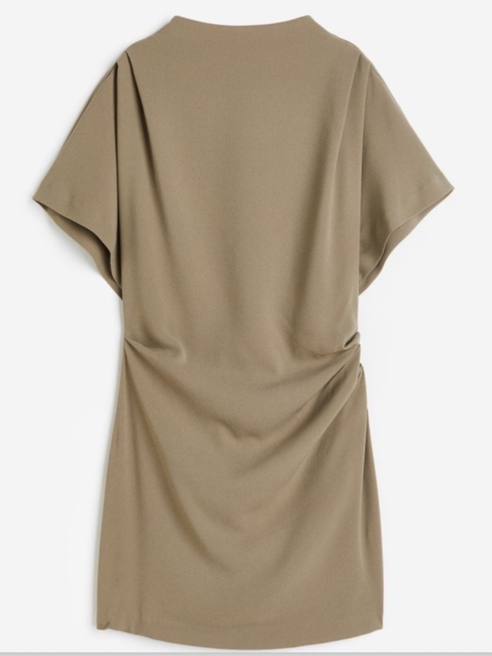 H&M Gathered Crepe Dress, L